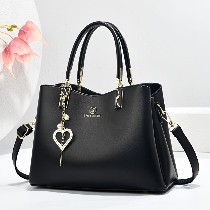 Single-Shoulder Handbag Cross-Body Handbag Pink Handbag Stylish Handbag Travel view 4