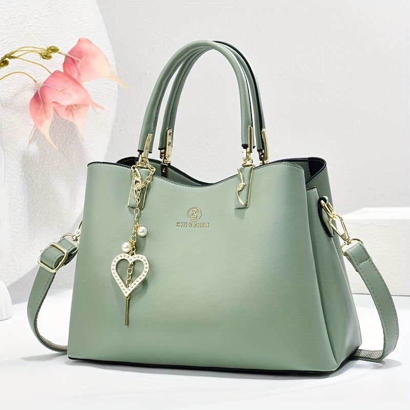 Single-Shoulder Handbag Cross-Body Handbag Pink Handbag Stylish Handbag Travel view 12
