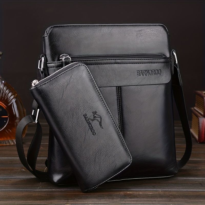 Men'S Cross-Body Bag Men'S Clutch Minimalist Business Bag Father'S Day Gift view 2