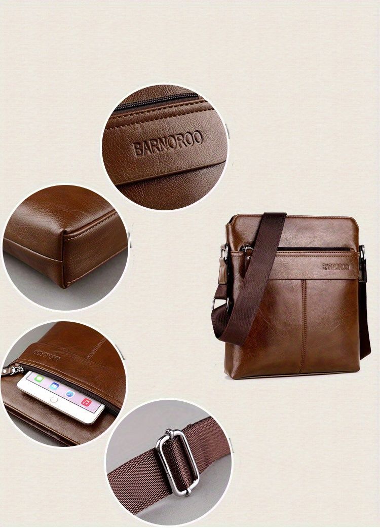 Men'S Cross-Body Bag Men'S Clutch Minimalist Business Bag Father'S Day Gift view 11