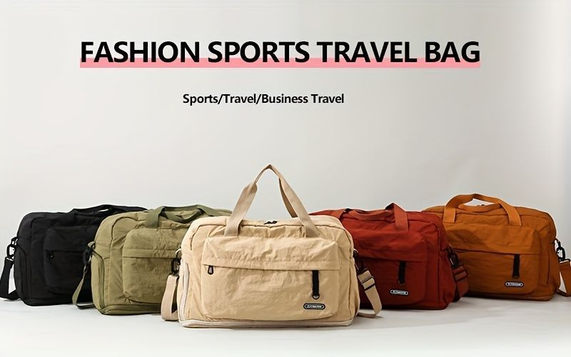 Fashion Sports Travel Bag Travel Bag Sports Bag Business Travel Bag Unisex Bag — image 1