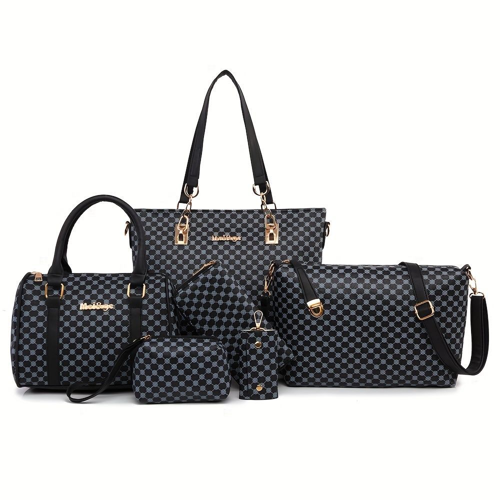 Women'S Handbag Set Large Capacity Tote Bag Shoulder Bag For Women Crossbody view 4