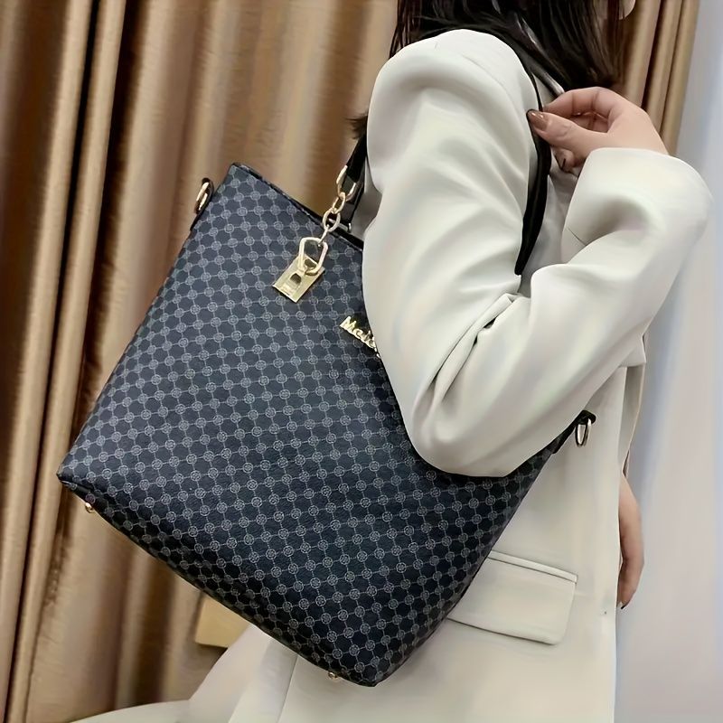 Women'S Handbag Set Large Capacity Tote Bag Shoulder Bag For Women Crossbody view 6