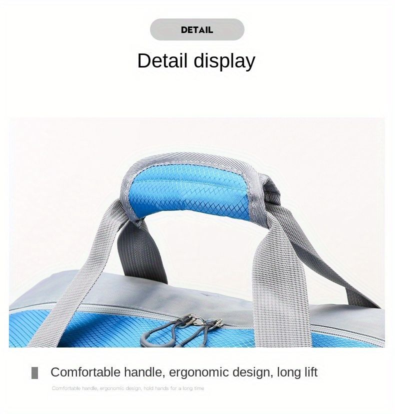 Travel Duffel Bag Multicolor Duffel Durable Travel Bag Spacious Duffel Bag view 8