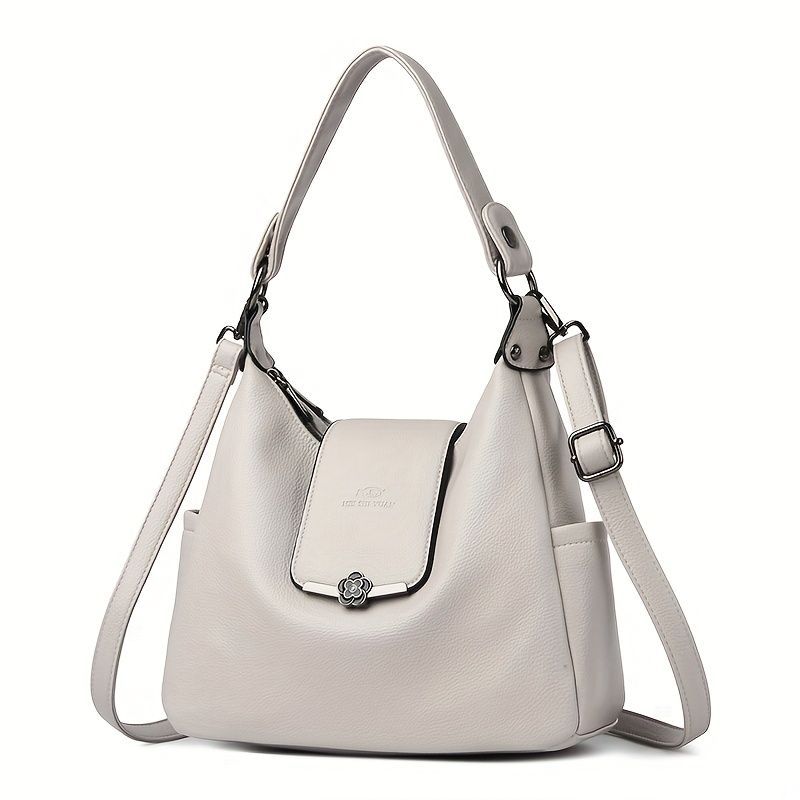 Leather Hobo Bag Shoulder Bag For Women High-Quality Leather Bag Travel view 5