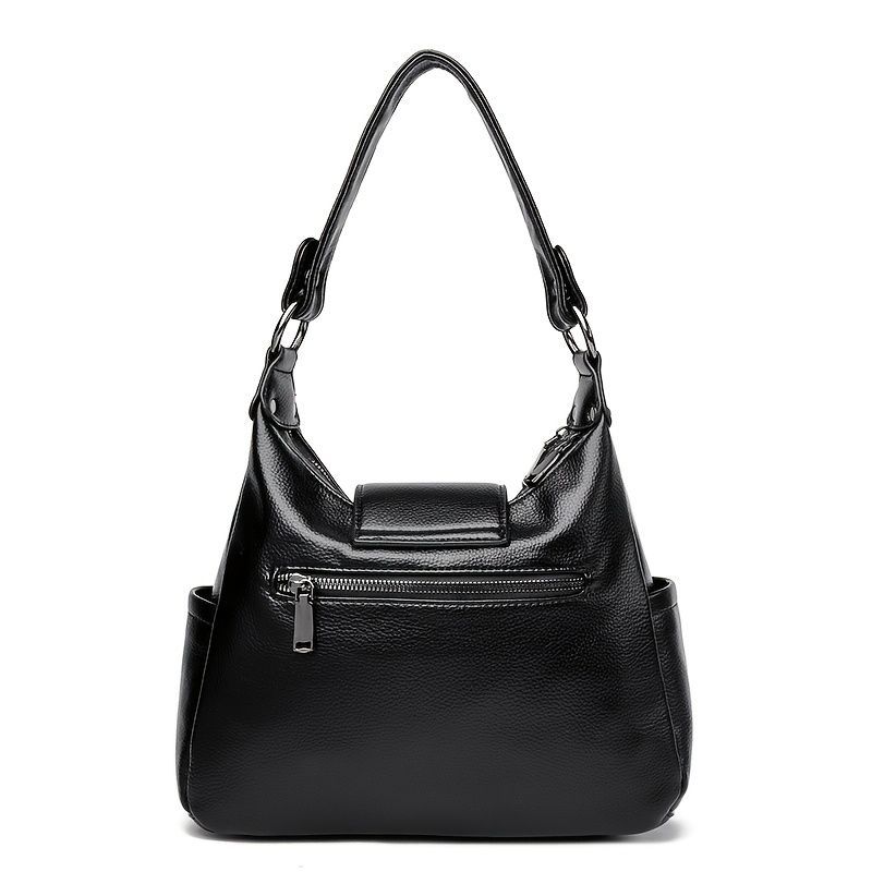 Leather Hobo Bag Shoulder Bag For Women High-Quality Leather Bag Travel view 6