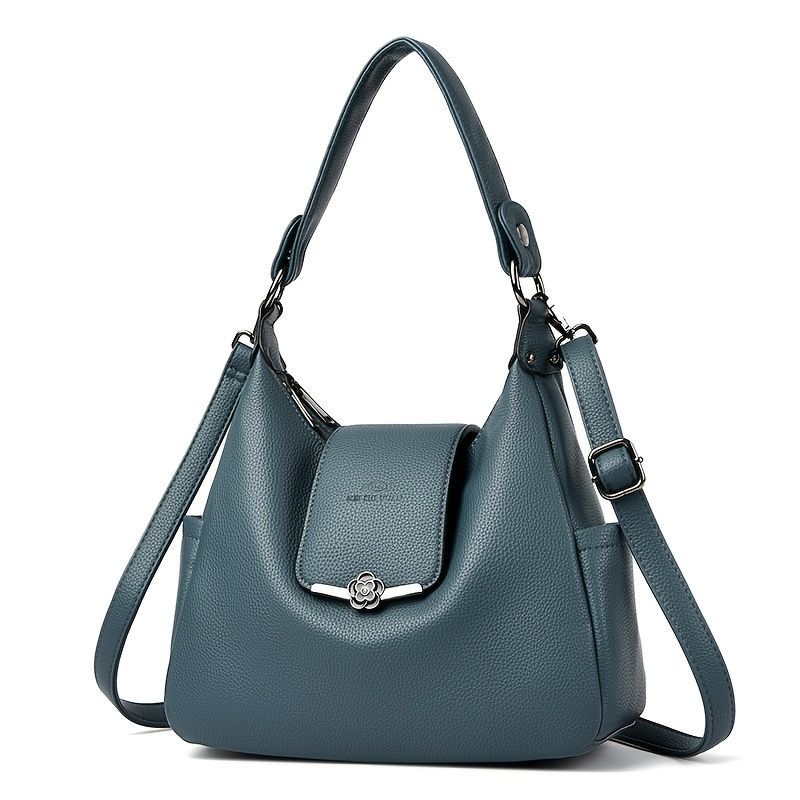 Leather Hobo Bag Shoulder Bag For Women High-Quality Leather Bag Travel view 12