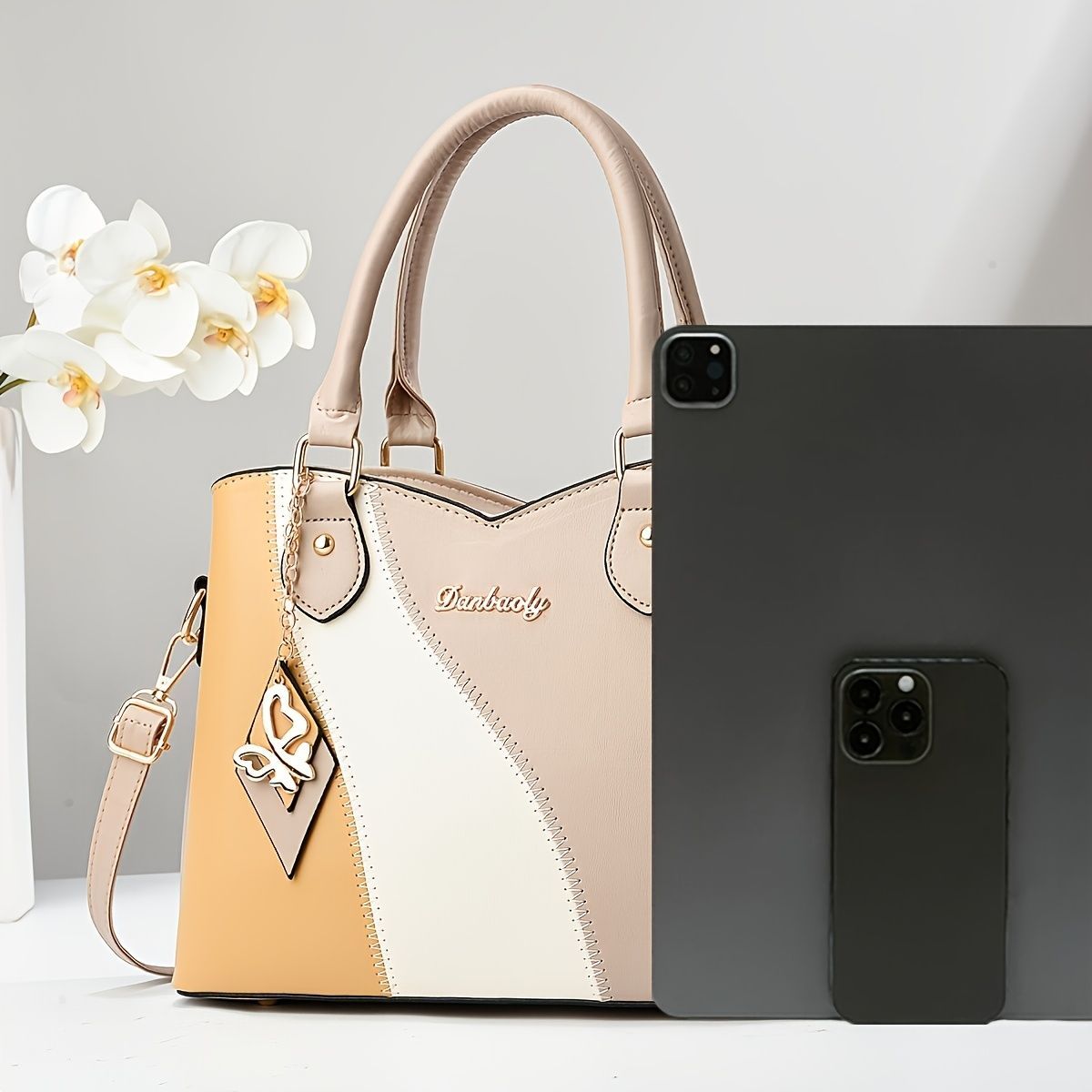 Tri-Color Handbag Tri Colour Handbag Australia Fashion Handbag Trendy Handbag view 7