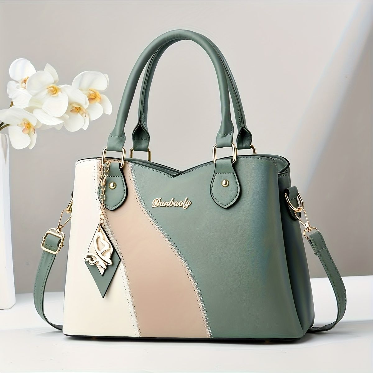 Tri-Color Handbag Tri Colour Handbag Australia Fashion Handbag Trendy Handbag view 3