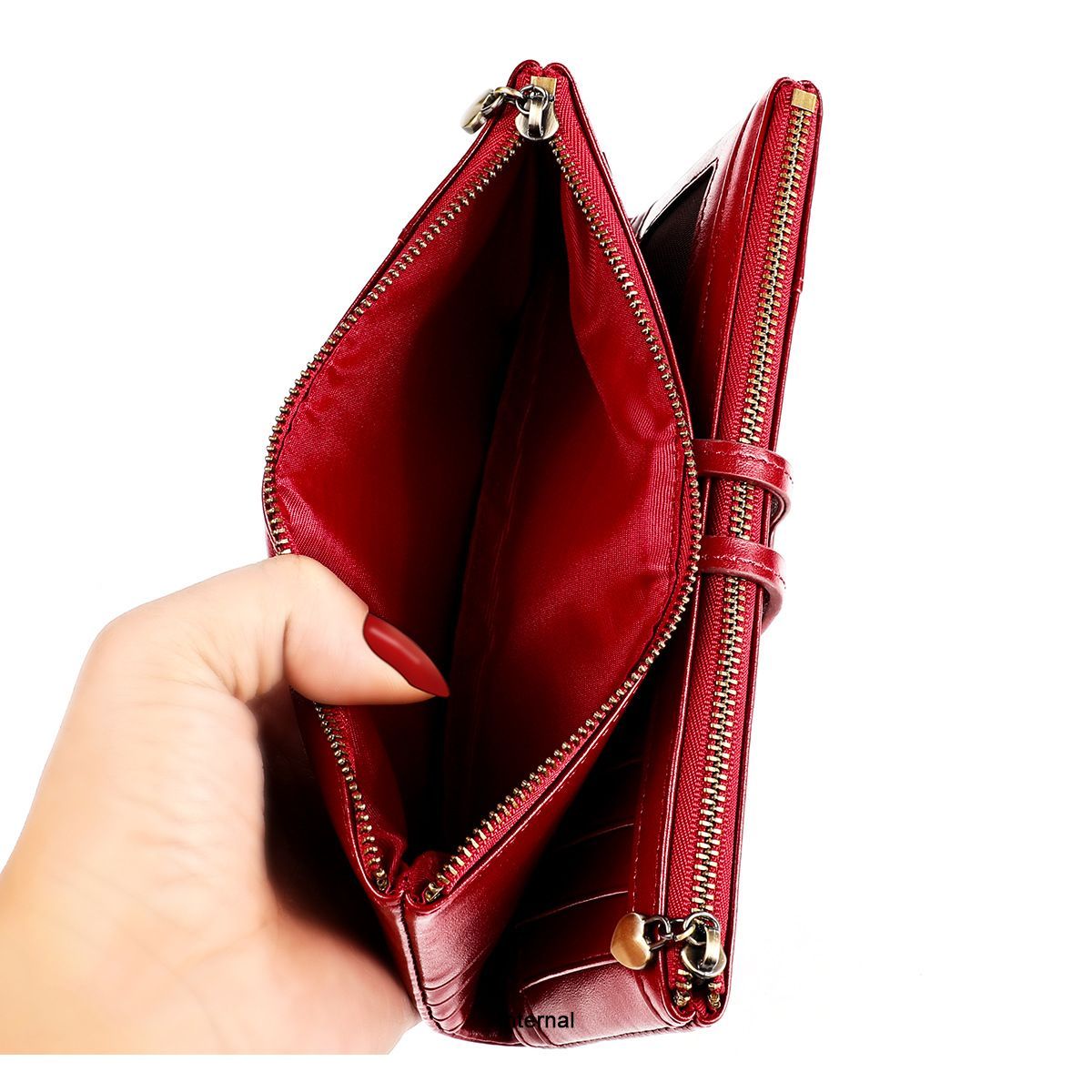 Women'S Wallet Anti-Theft Wallet Vintage Leather Wallet Korean-Style Wallet view 4