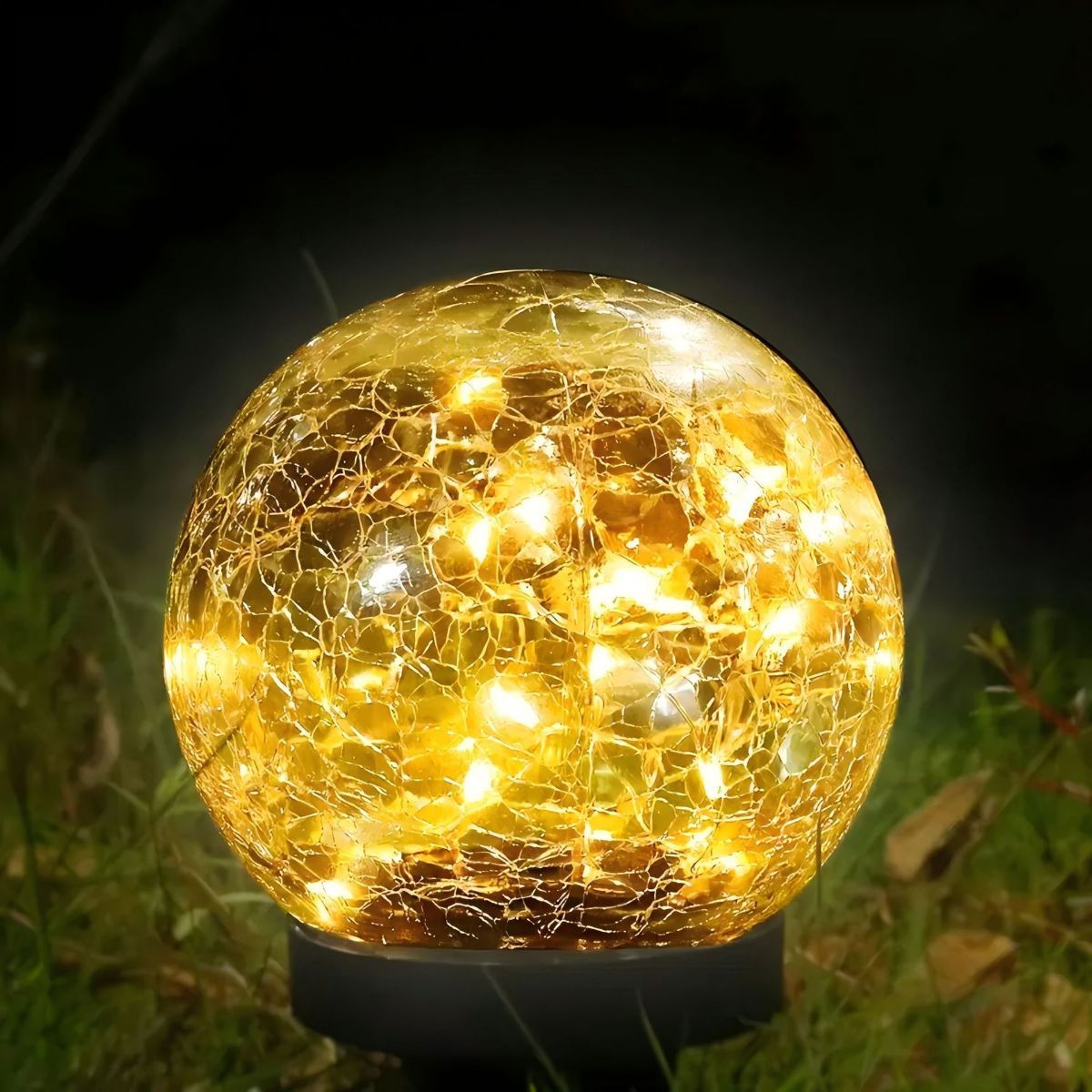 Outdoor Globe Led Garden Lights Pathway Lighting Garden Illumination Lawn view 4