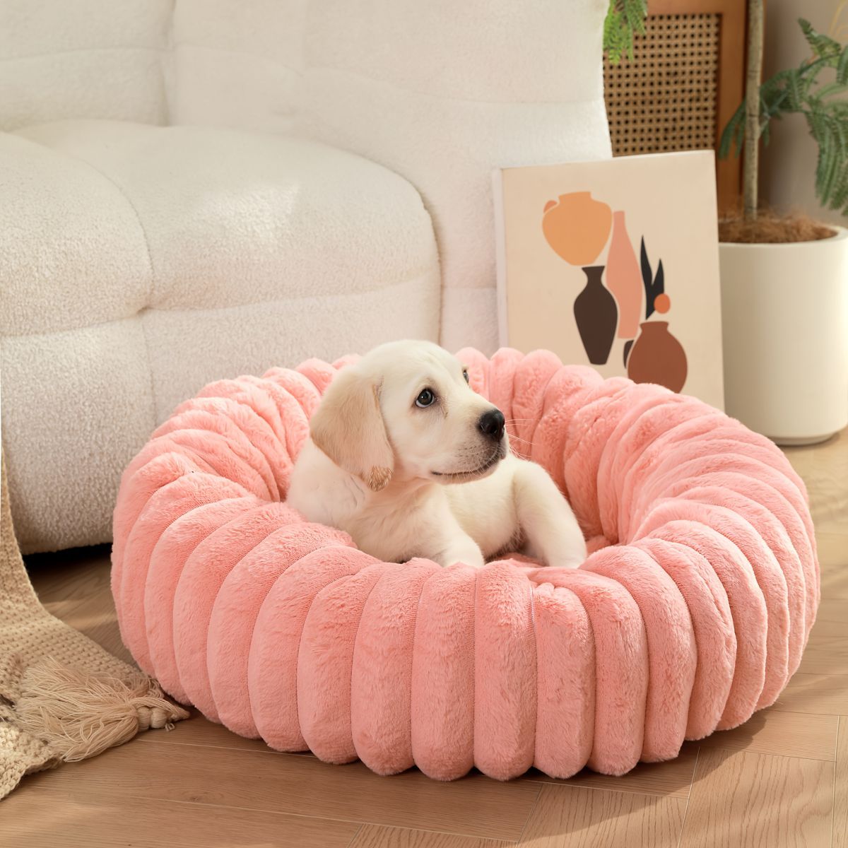 Pet Bed Dog Bed Cat Bed Small Dog Bed Medium Dog Bed Plush Pet Bed All-Season view 6
