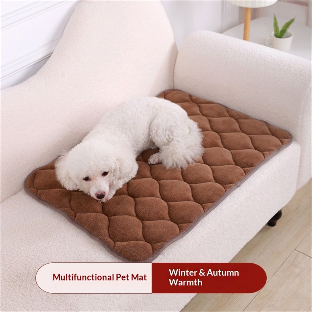 Self Warming Cat Bed Self Heating Cat Mat Thermal Pet Bed Mat Self-Warming Dog view 2