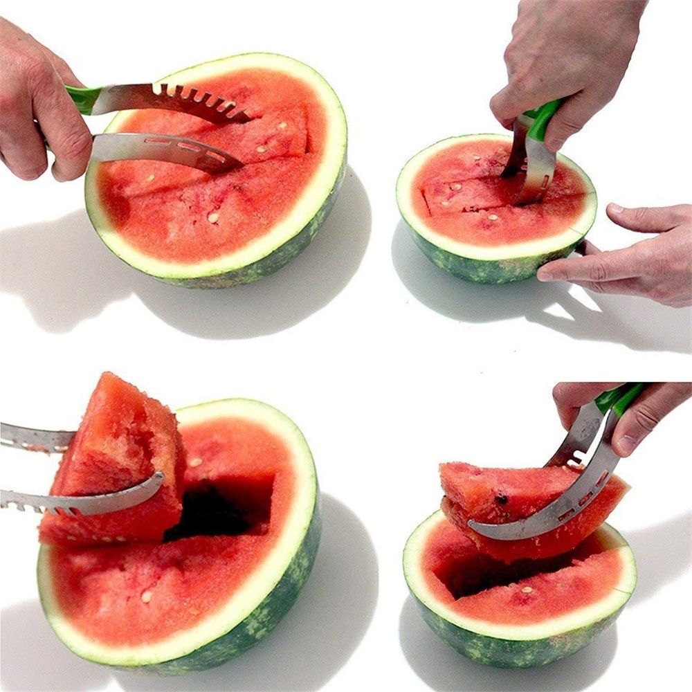 2 pack Watermelon Slicer – Premium Watermelon Cutter Kitchen Tools view 4