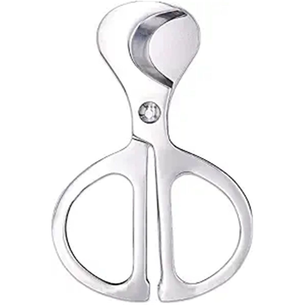 Cigar Scissors Cutter,Stainless Steel Guillotine Double Blade Straight Cut view 4