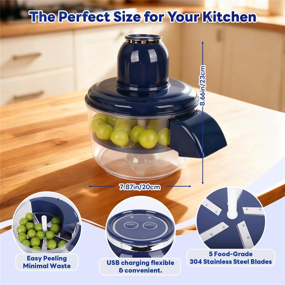 Automatic Grape Peeler Machine view 2