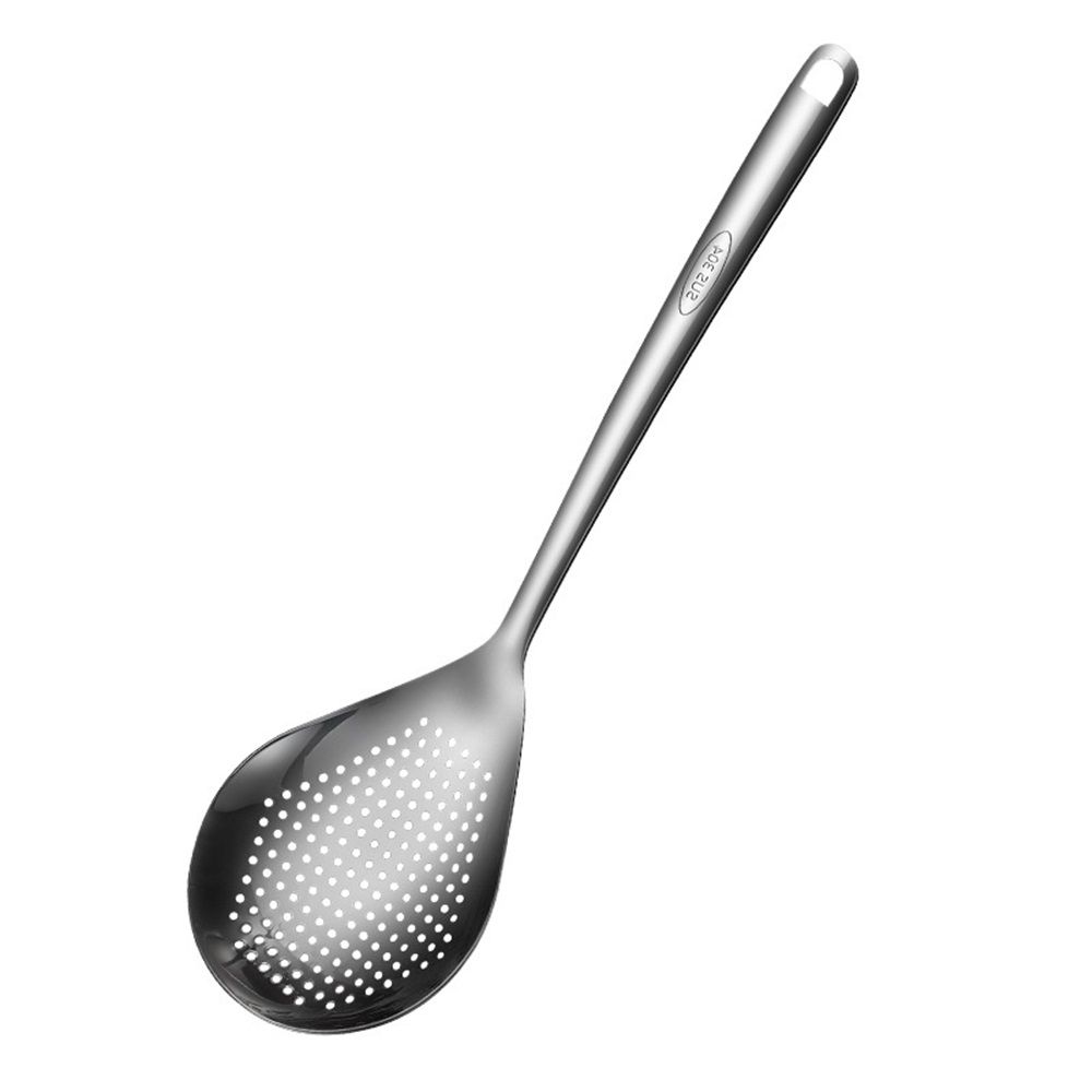 Slotted Spoon, 304 Stainless Steel Ladle Spoon Spider Strainer for Cooking and — image 1