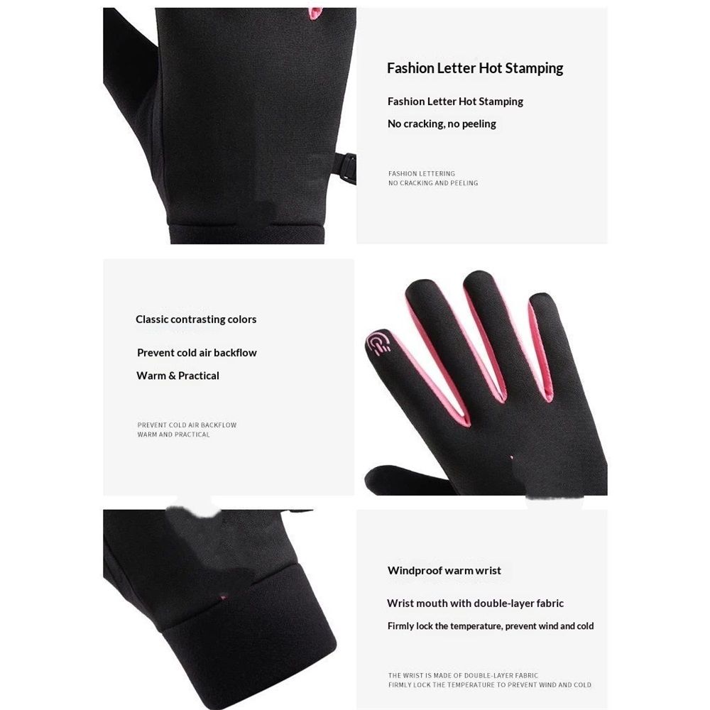 2 pairs Women's Sun Protection Touchscreen Driving Gloves view 4