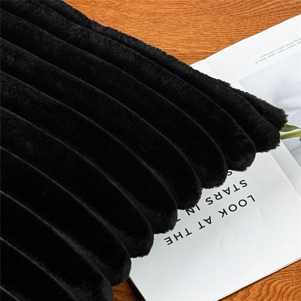 Fur Plush Lumbar Throw Pillow Covers 12x20 Set of 2 view 5