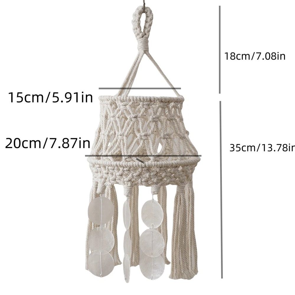 Drum Tassel Lamp shade Replacement for Table Lamps view 4