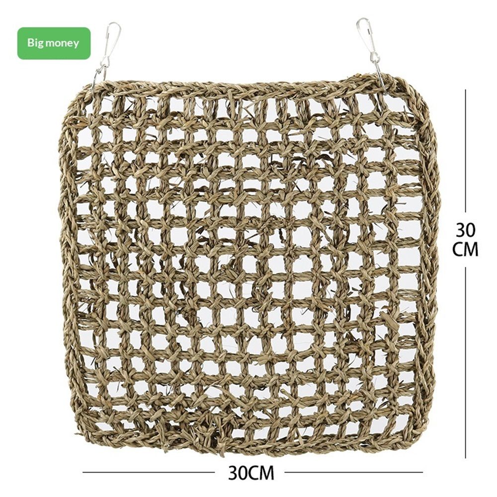 Bird Foraging Wall Toy - Climbing Rope Net for Parakeet view 3