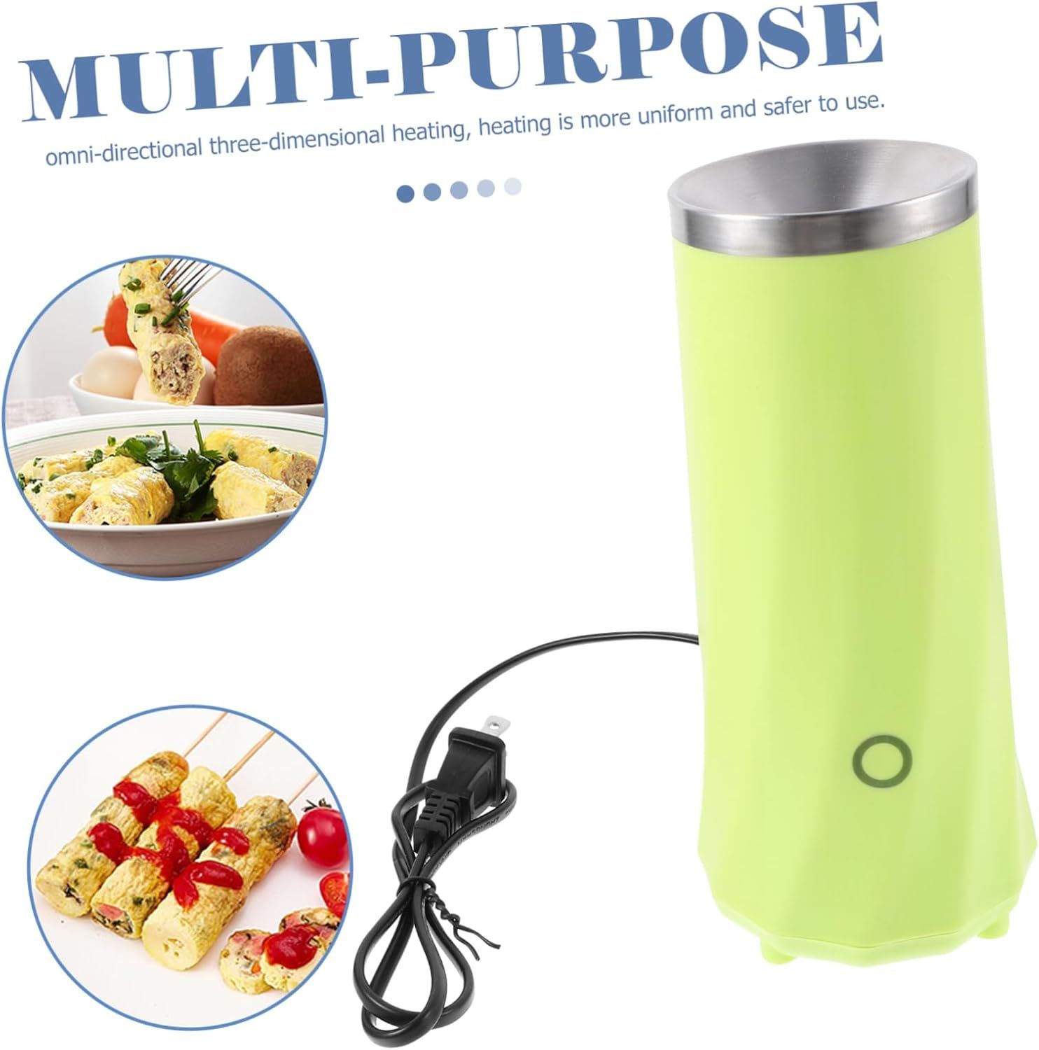 110v Automatic Roll Maker Machine Breakfast Sausage Cooker for for Home Office view 2