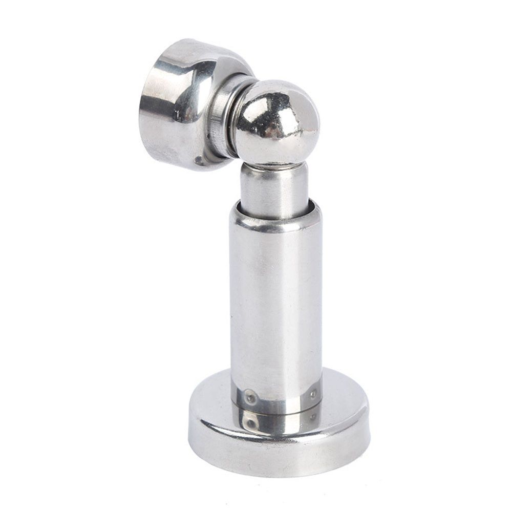 Deluxe Solid Stainless Steel Heavy Duty Adjustable Powerful Floor or Wall — image 1