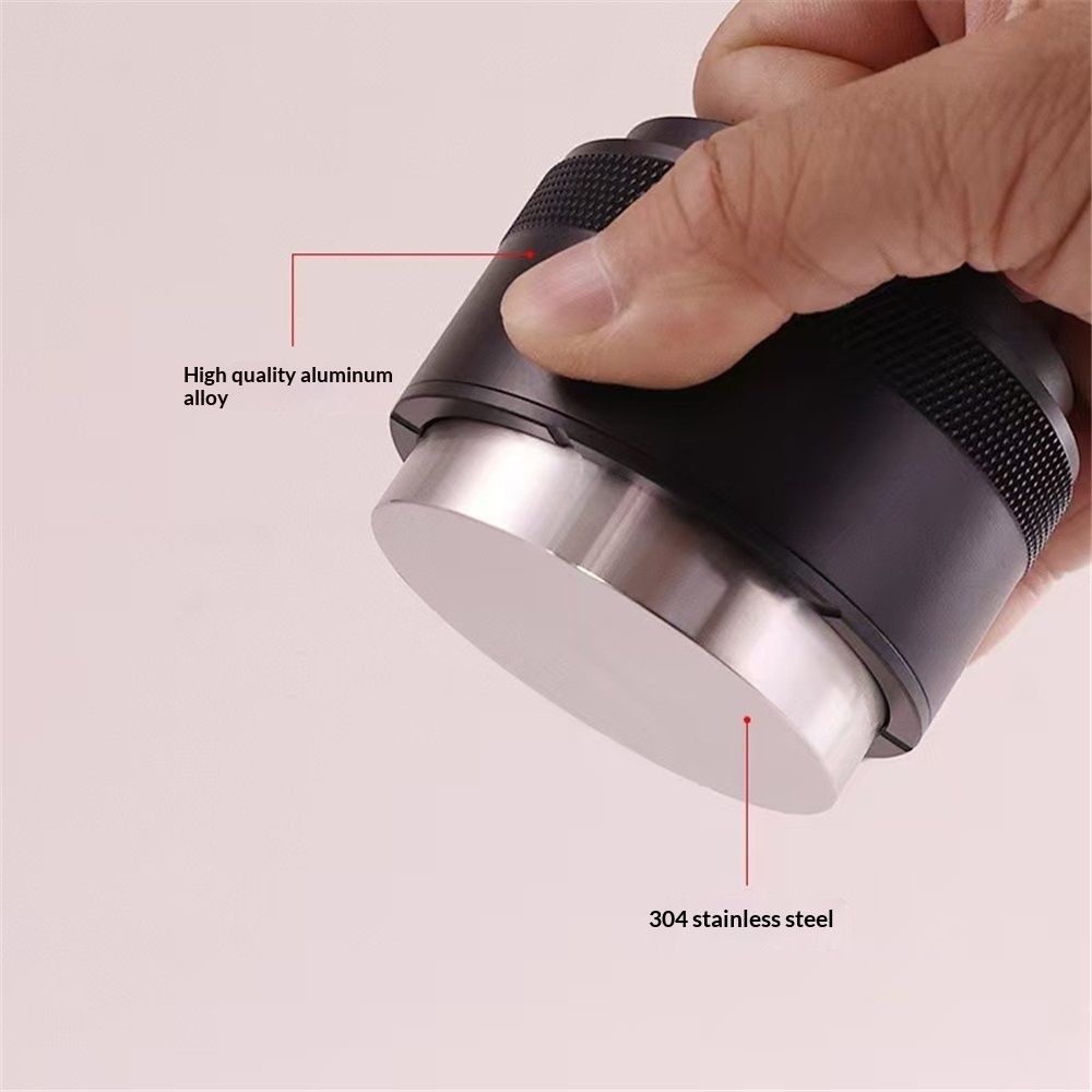 Balance coffee press type powder dispenser stainless steel flat bottom balance view 2