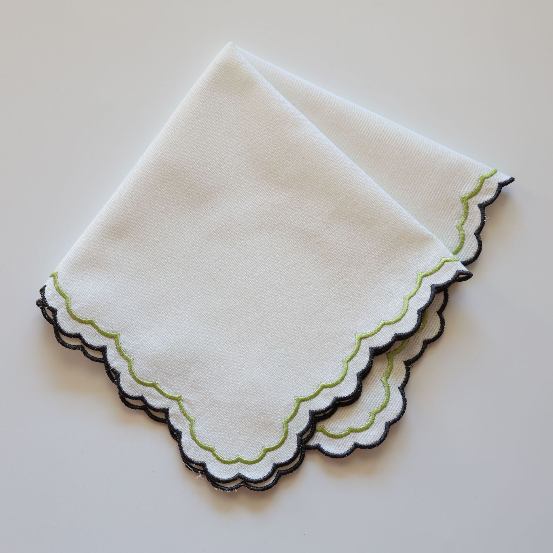 Set of 4 Embroidery Cloth Napkins view 2