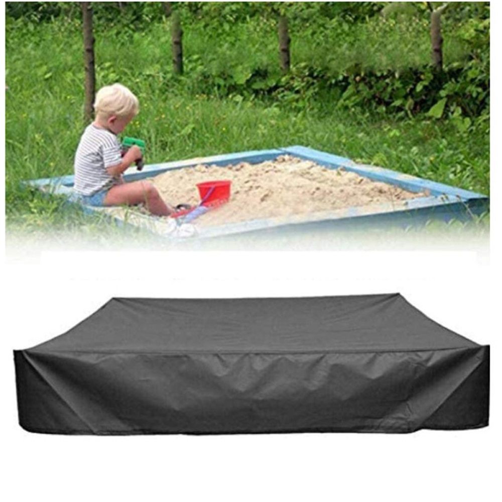 Sandbox Cover, Heavy Duty Waterproof Sand Box Cover, Suitable Use as Kids' view 2