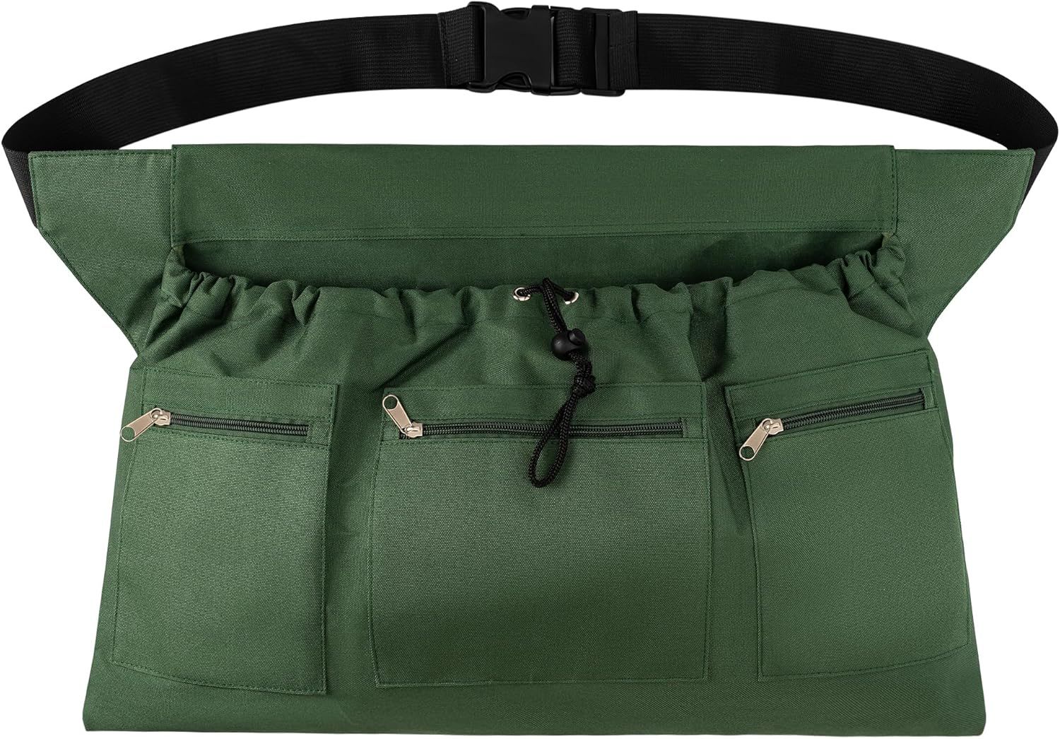 Gardening Apron, Garden Aprons with Pockets & Drawstring Bag, Waterproof Fruit — image 1