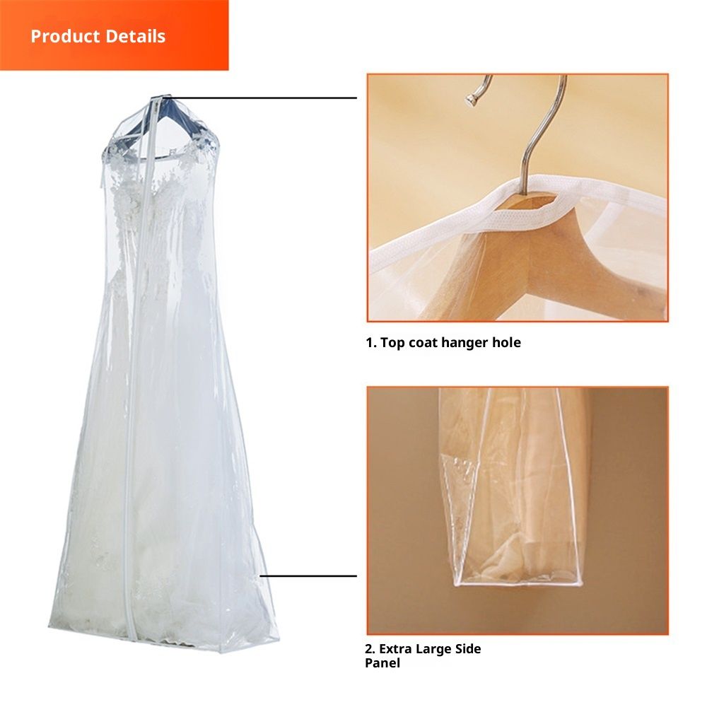 Wide Gusset Dress Bags for Gowns view 4