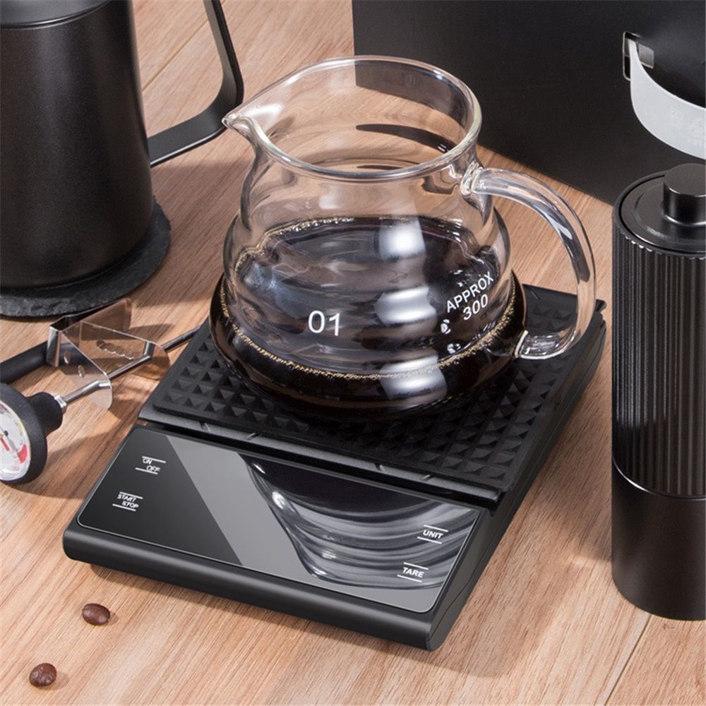 Coffee Scale with Timer 0.1g High Precision Pour Over Drip Espresso Scale with view 3