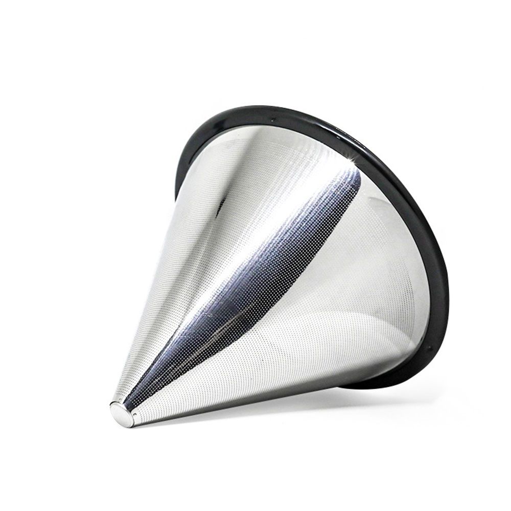 Reusable Coffee Filter for Pour Over Drippers : Stainless Steel Wave view 4