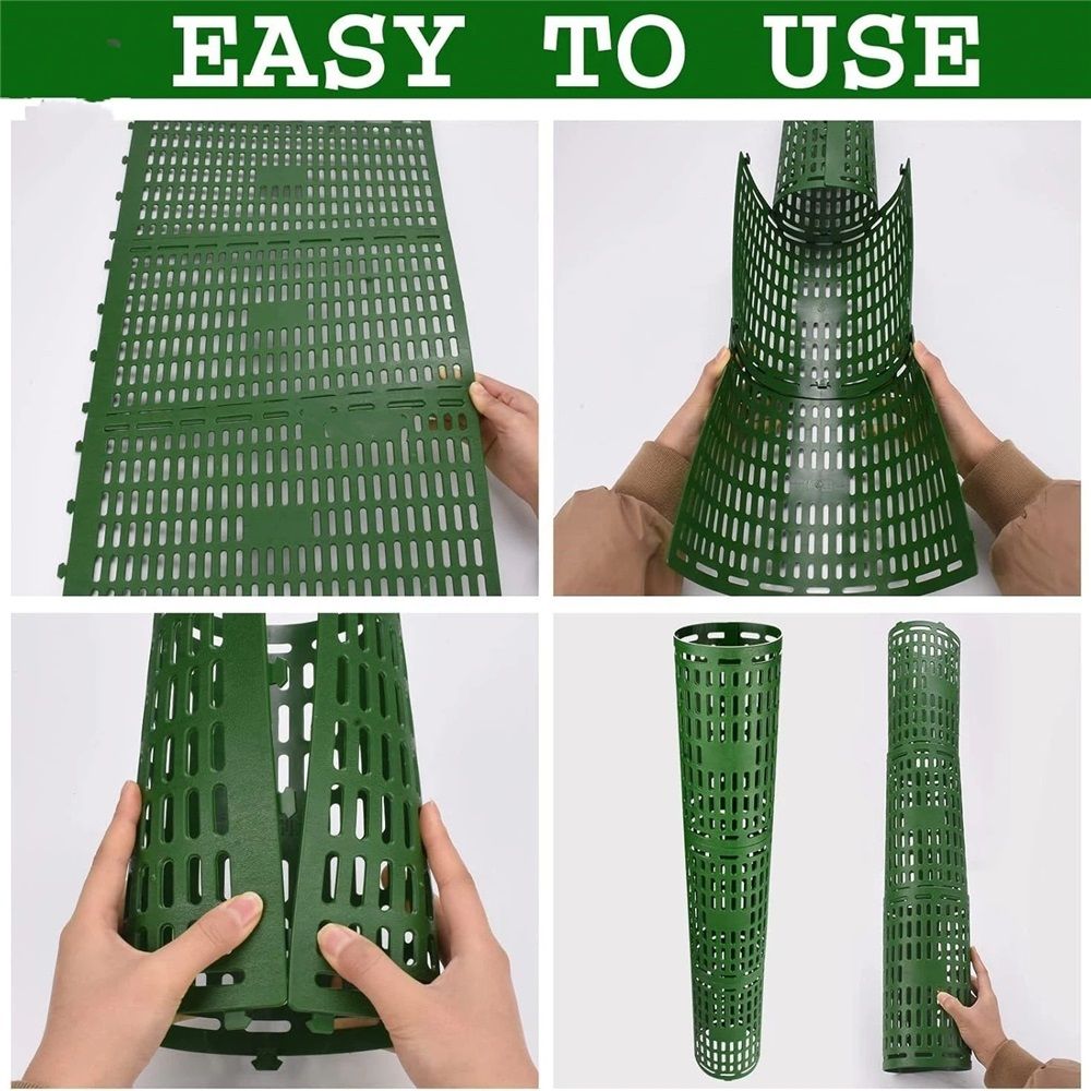 8 PCS plastic Tree Trunk Protector view 4