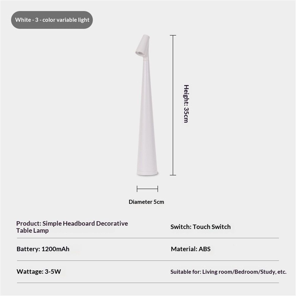 Portable Cordless LED Desk Lamp view 5