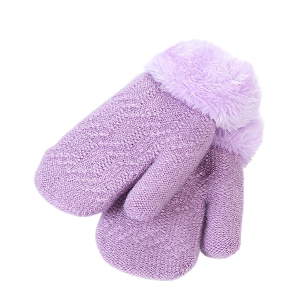 More velvet gloves for children view 2