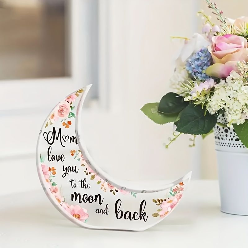 1pc Acrylic Centerpiece with Engraved Dictionaries view 3