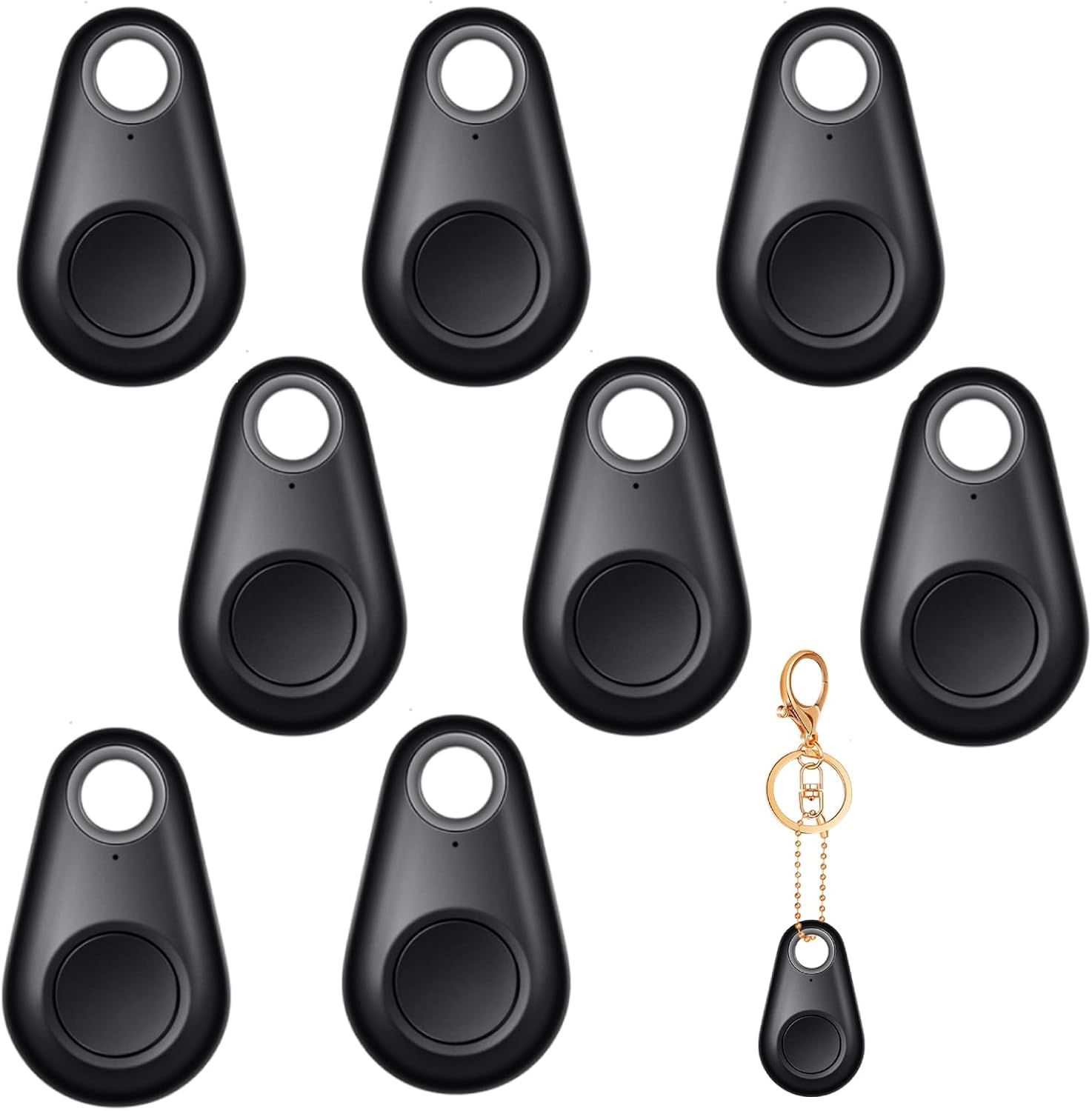 8 Packs Portable GPS Tracking Mobile Tracking Anti Loss Smart Device Key — image 1