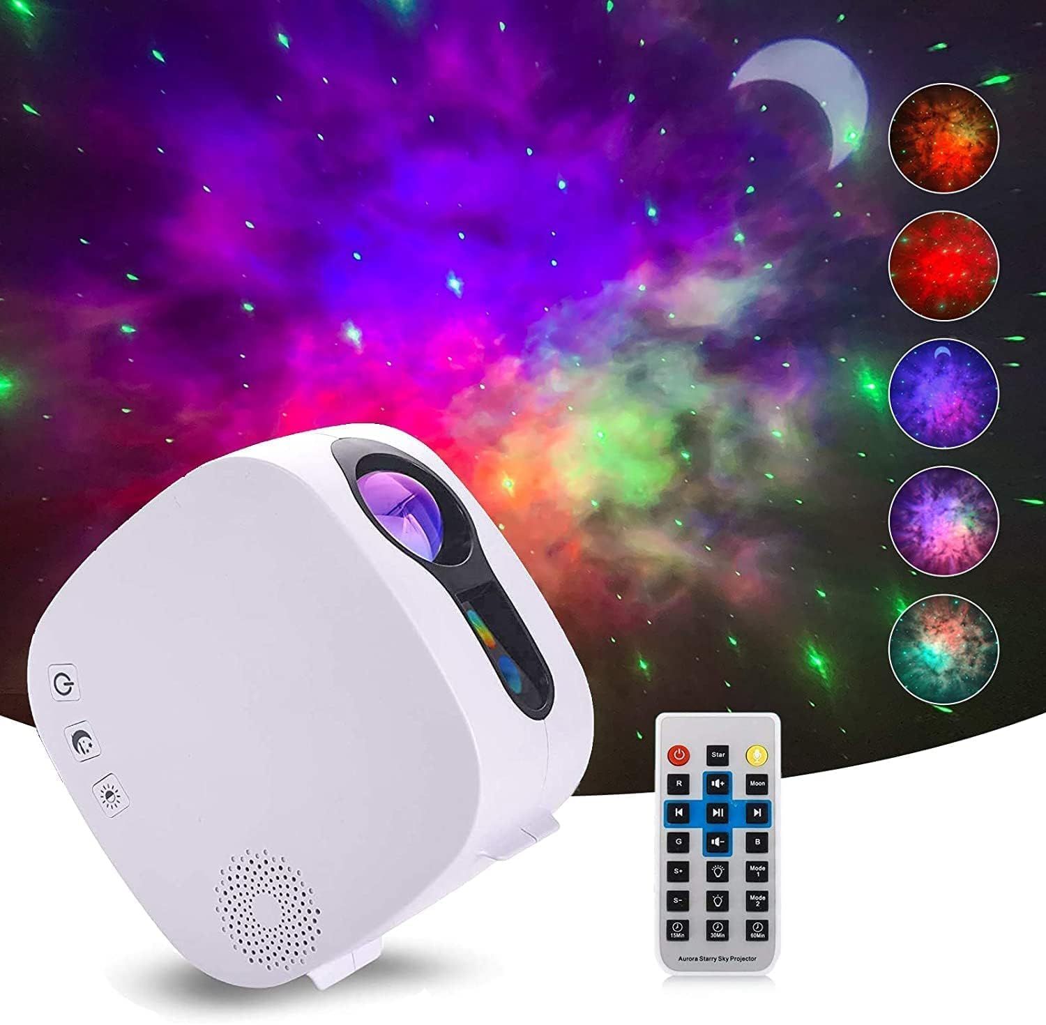 Galaxy Projector,Night Light Star Projector with Bluetooth Speaker, Remot — image 1