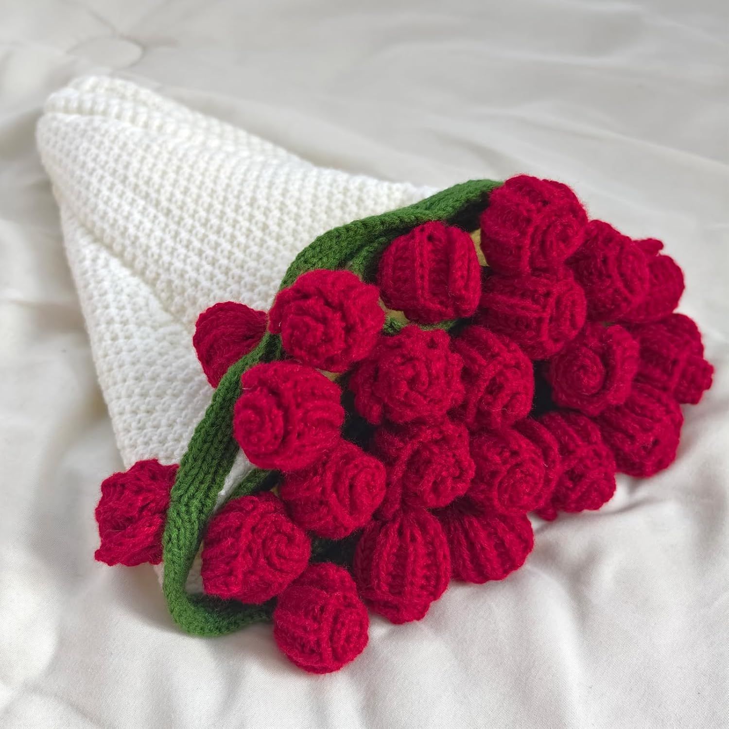 Crochet Flowers Bouquet Blanket — image 1