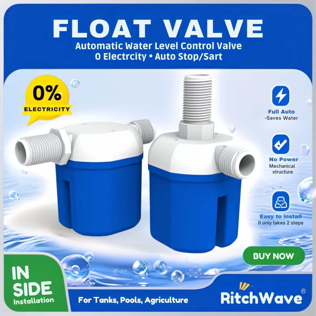 Independent Packaging Float Valve That Automatically Stops Water Flow And view 2