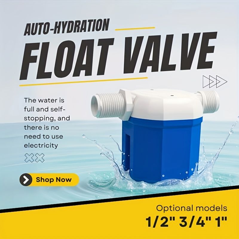 Independent Packaging Float Valve That Automatically Stops Water Flow And view 4