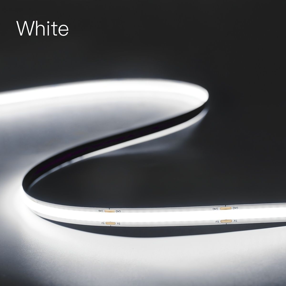 5V COB LED Strip Light with Hand-Sweep Motion Sensor And Touch Dimming Switch