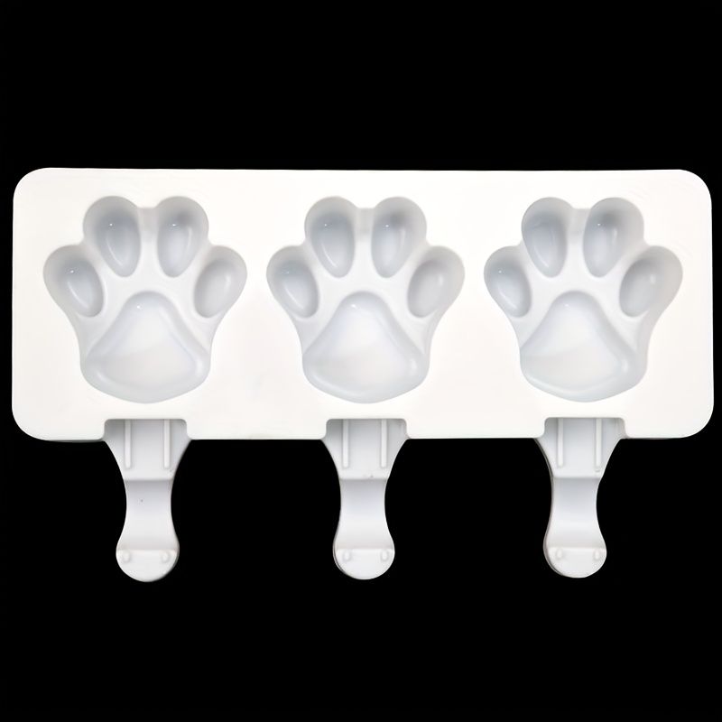 2pc Cat Paw Popsicle Mold