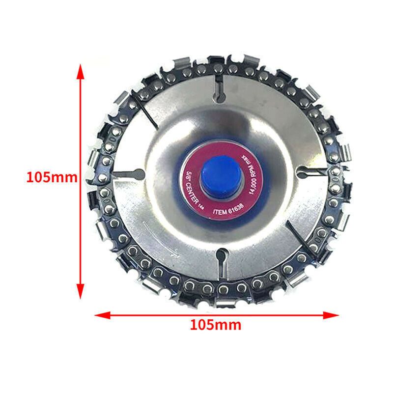 Saw Blade with Replacement Circlets for Grinder Chain Disc Grinding Shaping — image 1