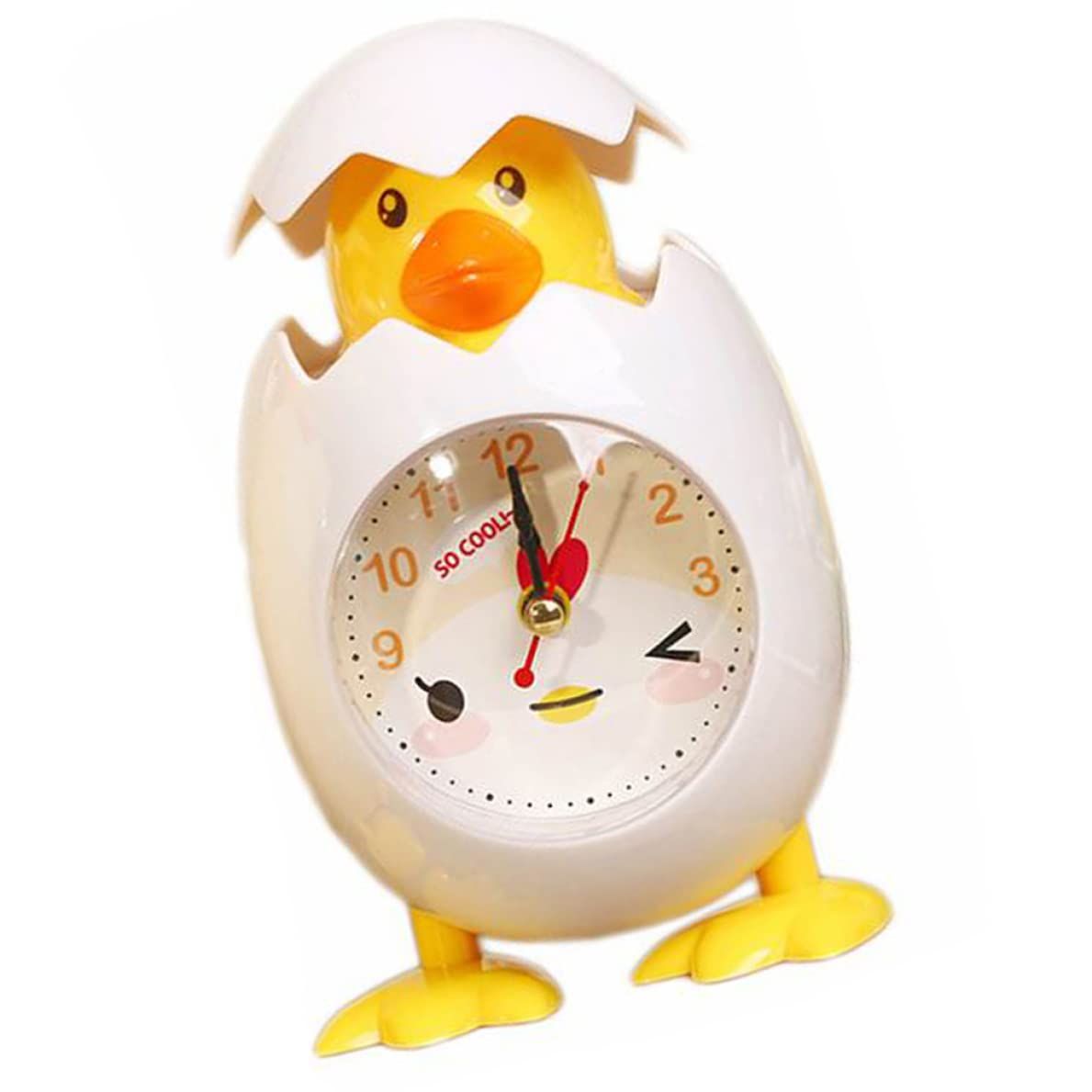 Kids Alarm Clock, Chicken Egg Alarm Clock Cartoon Desktop Clock Cute Bedside