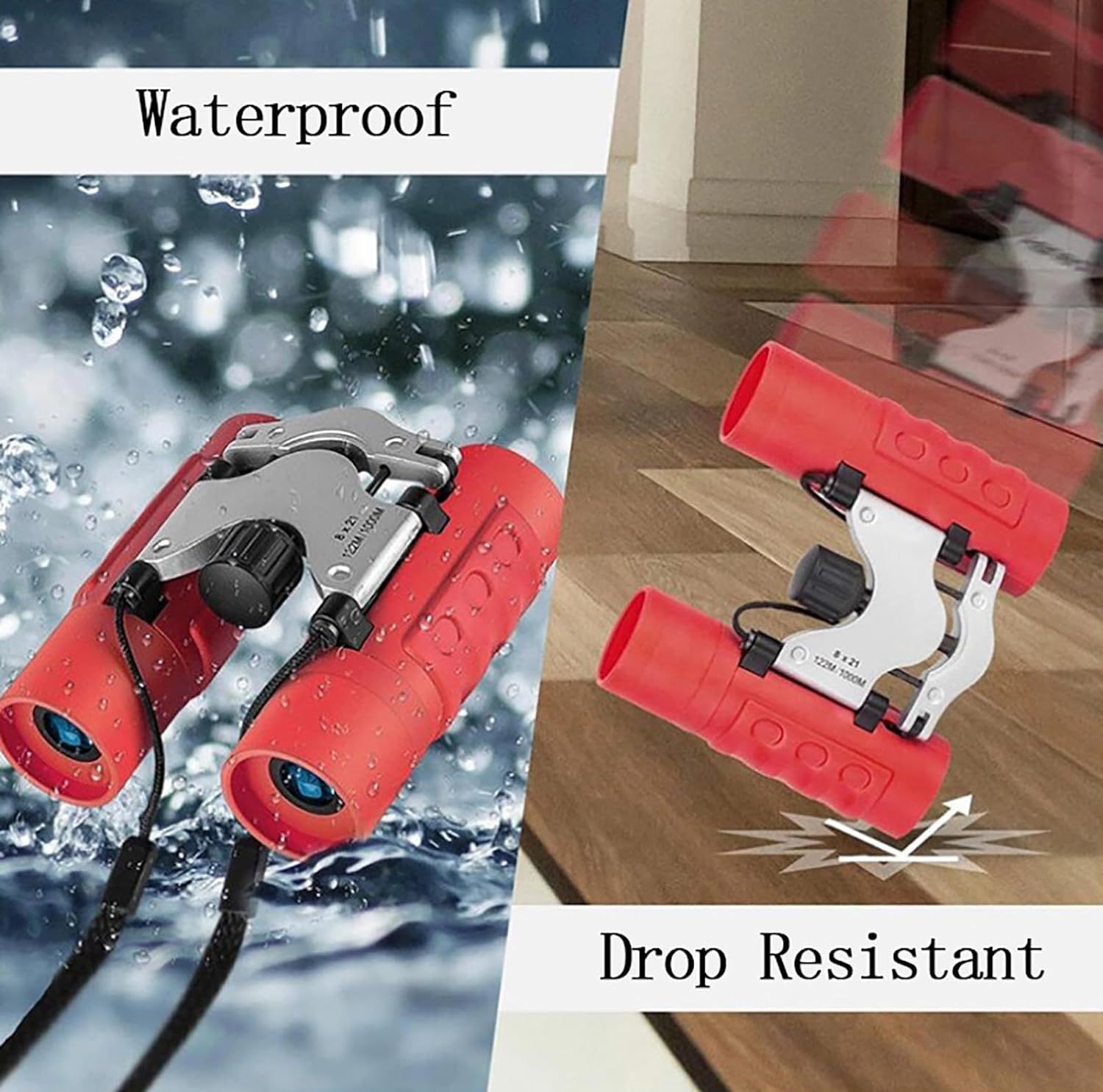 Binoculars for Kids Gifts for 3-12 Years Boys Girls 8x21 High-Resolution — image 1