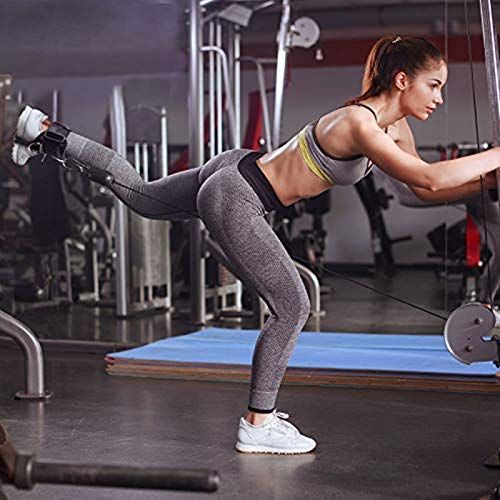 1 Pair Ankle Straps, Ankle Cuffs, D-Ring Ankle Cuffs for Cable Machines — image 1