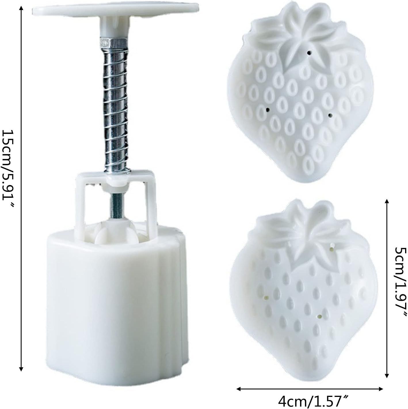 Plastic Material Mooncake Mold Stamp Cookie Moon Cake Mold Creativity view 2